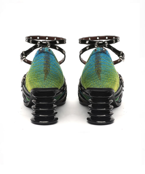 Gradation Balloon Toe Shoes